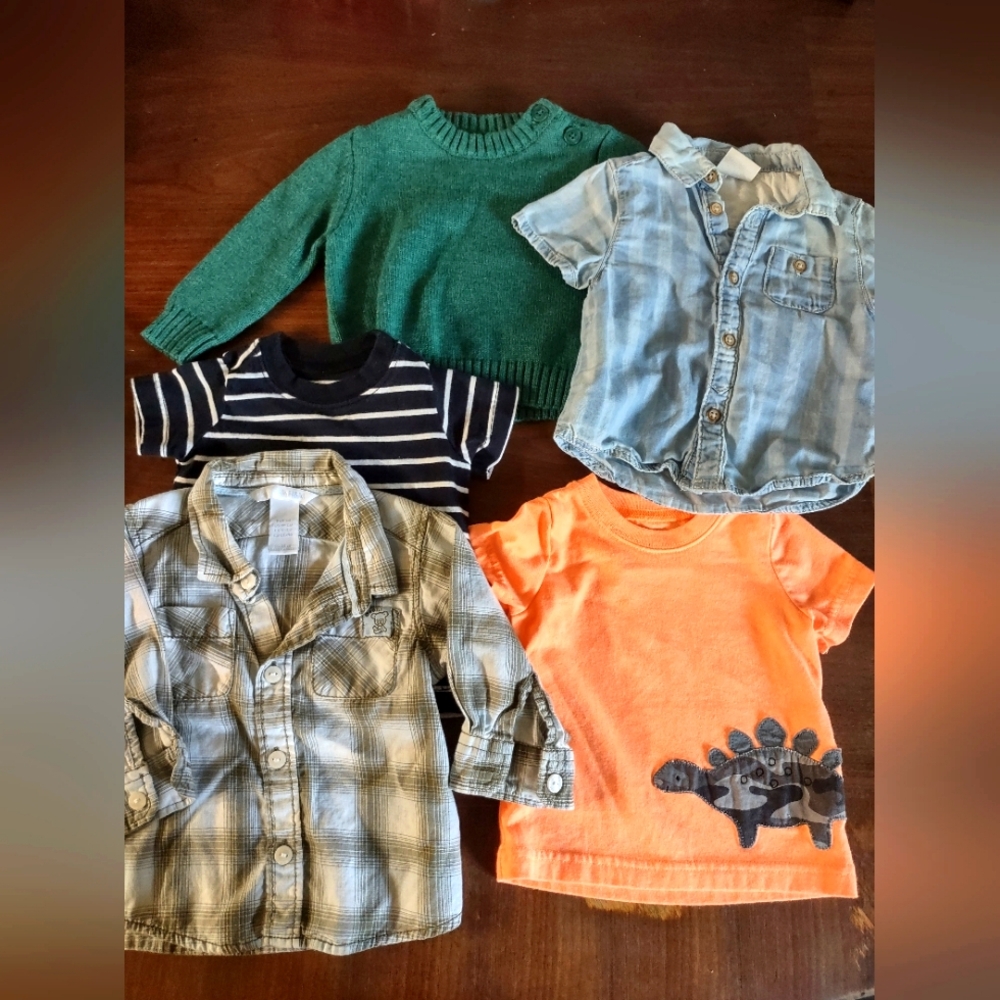 Baby Boy Shirt Bundle